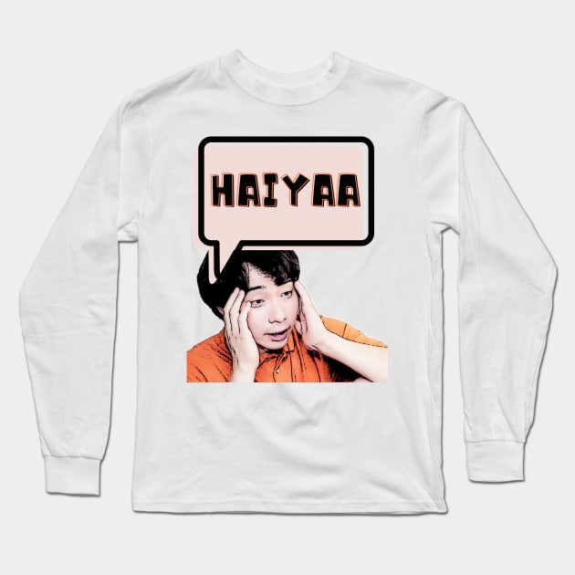 Haiyaa Uncle Roger Long Sleeve T-Shirt by kimbo11